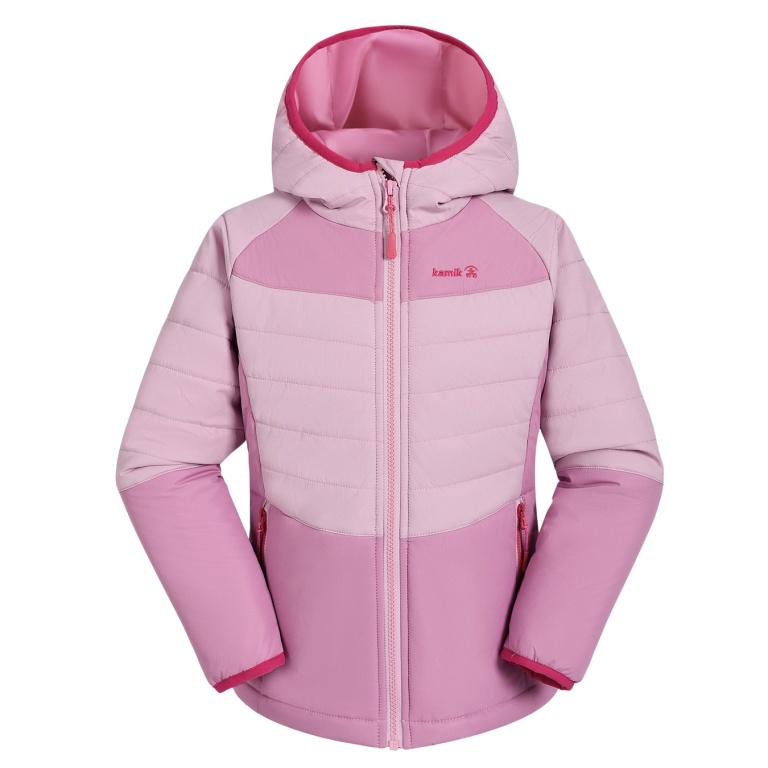 Kamik Ganzjahresjacke Celeste (winddicht, reflektierend) pink/blossom Mädchen